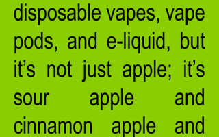 apple vapes