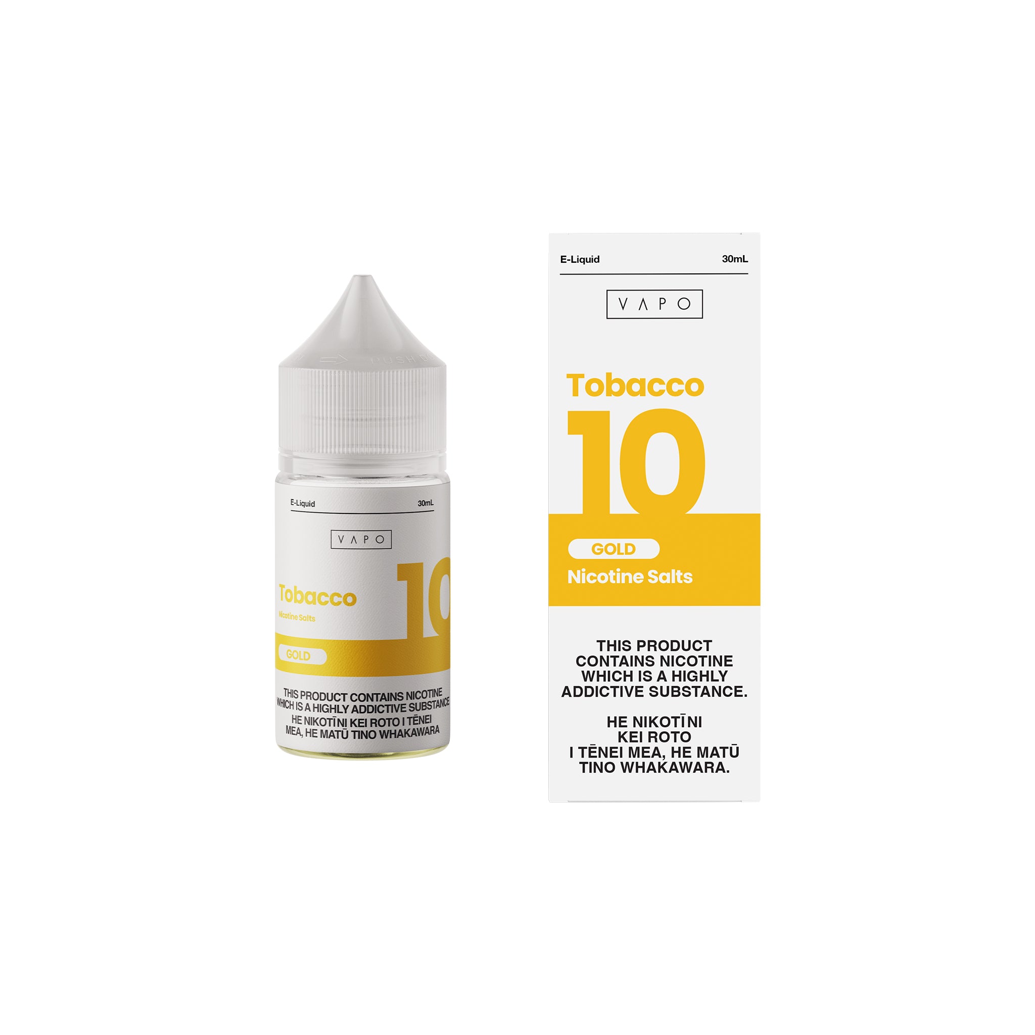 Tobacco (Gold) Salts | VAPO