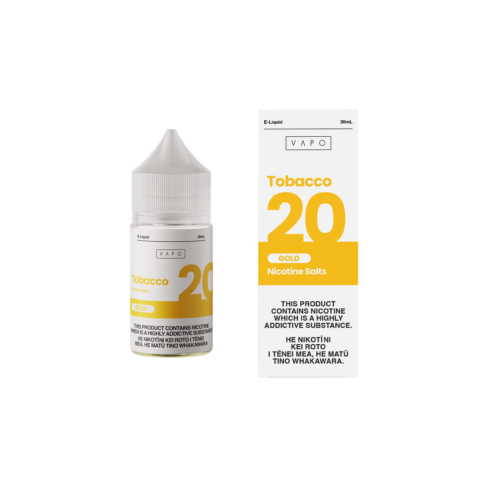 Tobacco (Gold) Salts | VAPO